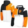 Men's San Francisco Giants G-III Sports By Carl Banks Orange/Black Fair Catch Half-Zip Hoodie