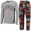 Men's San Francisco Giants Concepts Sport Black/Charcoal Ensemble Slub Long Sleeve T-Shirt And Allover Pants Sleep Set 2 Men's San Francisco Giants Concepts Sport Black/Charcoal Ensemble Slub Long Sleeve T-Shirt And Allover Pants Sleep Set -San Francisco Giants charcoal san francisco giants ensemble slub long sleeve t shirt and allover pants sleep set pi4378000 altimages ff 4378233 f523b14260b5edaf9172alt1 full