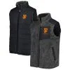 Men's San Francisco Giants G-III Sports By Carl Banks Black/Charcoal Power Hitter Reversible Full-Zip Vest -San Francisco Giants charcoal san francisco giants power hitter reversible full zip vest pi4791000 altimages ff 4791127 86089010d71a7341c86balt1 full