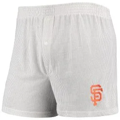 Men's San Francisco Giants Concepts Sport White/Gray Gateway T-Shirt & Boxer Shorts Sleep Set -San Francisco Giants gray san francisco giants gateway t shirt and boxer shorts sleep set pi4188000 altimages ff 4188228 da0150d9063310ff9bb5alt4 full