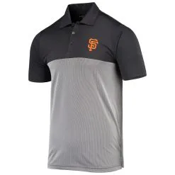 Men's San Francisco Giants Antigua Black/Gray Venture Logo Polo -San Francisco Giants gray san francisco giants venture logo polo pi3953000 altimages ff 3953549 14bee81c8f39bc8eedffalt2 full
