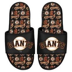 San Francisco Giants ISlide Team Pattern Gel Slide Sandals