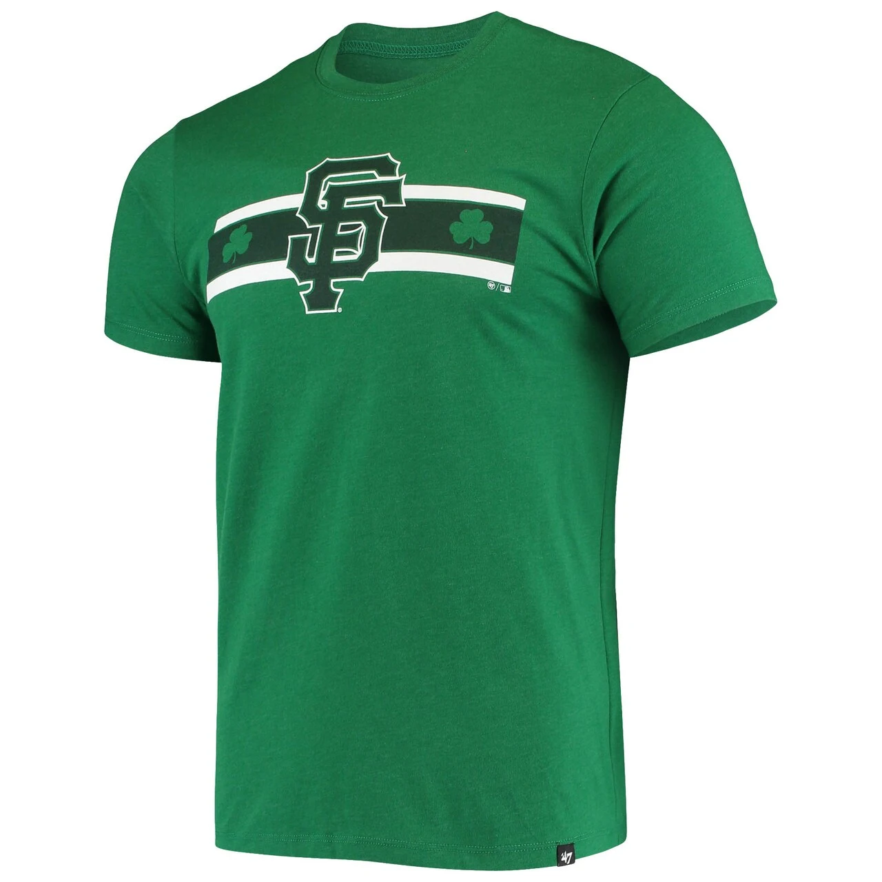 Men's San Francisco Giants '47 Green St. Patrick's Day Bar T-Shirt 4 Men's San Francisco Giants '47 Green St. Patrick's Day Bar T-Shirt - Image 2