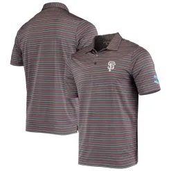 Men's San Francisco Giants Antigua Gray Cove Spring Training Polo