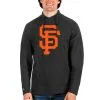 Men's San Francisco Giants Antigua Heathered Black Reward Pullover Sweatshirt -San Francisco Giants mens antigua heathered black san francisco giants reward pullover sweatshirt pi4624000 ff 4624620 ad448900f05acf02036c full