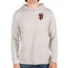 Men's San Francisco Giants Antigua Oatmeal Absolute Pullover Hoodie -San Francisco Giants mens antigua oatmeal san francisco giants absolute pullover hoodie pi4635000 ff 4635368 2696efd4d1efc79c36d0 full