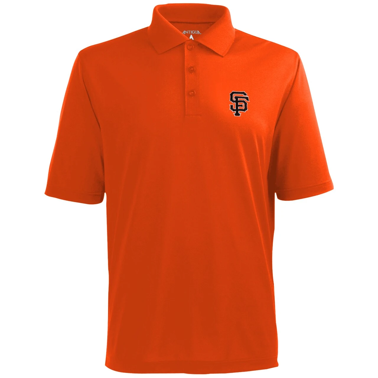 Men's San Francisco Giants Antigua Orange Desert Dry Xtra-Lite Polo - SF 3 Men's San Francisco Giants Antigua Orange Desert Dry Xtra-Lite Polo - SF