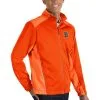 Men's San Francisco Giants Antigua Orange Revolve Full-Zip Jacket -San Francisco Giants mens antigua orange san francisco giants revolve full zip jacket pi3266000 ff 3266481 full