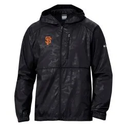 Men's San Francisco Giants Columbia Black Camo Flash Forward Full-Zip Team Logo Windbreaker Jacket -San Francisco Giants mens columbia black san francisco giants camo flash forward full zip team logo windbreaker jacket pi5126000 altimages ff 5126644 c4fe75a160b2558d24d4alt2 full