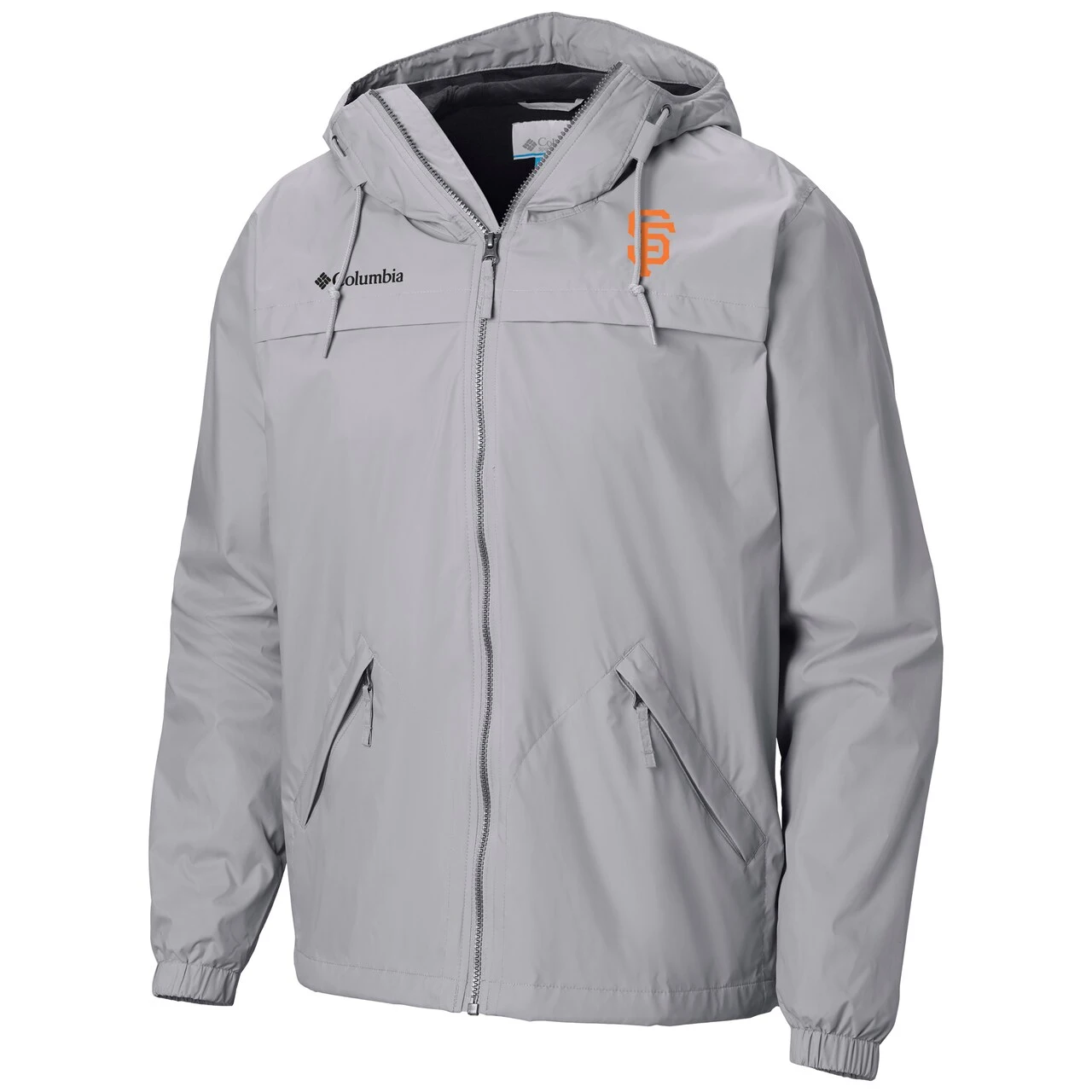 Men's San Francisco Giants Columbia Gray Oroville Creek Lined Full-Zip Jacket 4 Men's San Francisco Giants Columbia Gray Oroville Creek Lined Full-Zip Jacket - Image 2