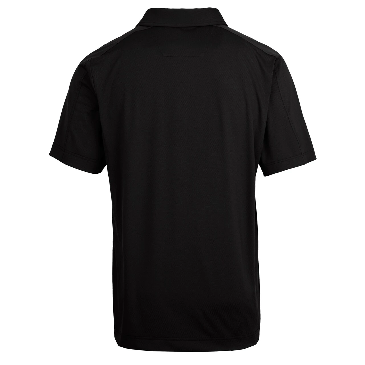 Men's San Francisco Giants Cutter & Buck Black Prospect Textured Stretch Polo 5 Men's San Francisco Giants Cutter & Buck Black Prospect Textured Stretch Polo - Image 3