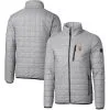 Men's San Francisco Giants Cutter & Buck Gray Rainier Eco Insulated Full-Zip Puffer Jacket