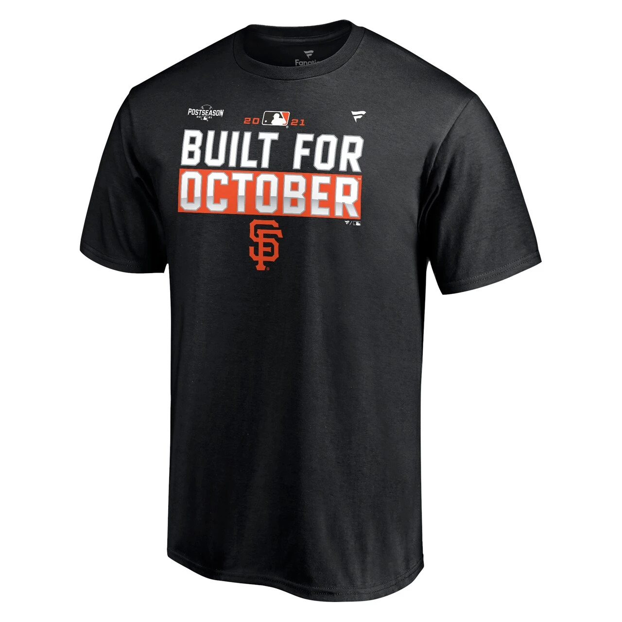 Men's San Francisco Giants Fanatics Branded Black 2021 Postseason Locker Room T-Shirt 4 Men's San Francisco Giants Fanatics Branded Black 2021 Postseason Locker Room T-Shirt - Image 2