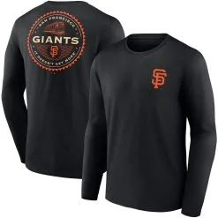 Men's San Francisco Giants Fanatics Branded Black It Doesn't Get More Hometown Collection Long Sleeve T-Shirt