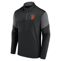 Men's San Francisco Giants Fanatics Branded Black Logo Quarter-Zip Top -San Francisco Giants mens fanatics branded black san francisco giants logo quarter zip top ss5 p 5034514pv 2u eyh4dlovp99zqcjhm13rv hkrs0xxk60r21cvt2kvr