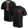 Men's San Francisco Giants Fanatics Branded Black Number One Dad Team T-Shirt -San Francisco Giants mens fanatics branded black san francisco giants number one dad team t shirt pi4197000 altimages ff 4197628 d80780417d8445393a30alt1 full