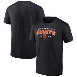 Men's San Francisco Giants Fanatics Branded Black Rebel T-Shirt