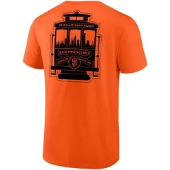 Men's San Francisco Giants Fanatics Branded Orange Hometown Collection T-Shirt -San Francisco Giants mens fanatics branded orange san francisco giants hometown collection t shirt pi4780000 altimages ff 4780882 7b5fe86ea4528ef64245alt3 full