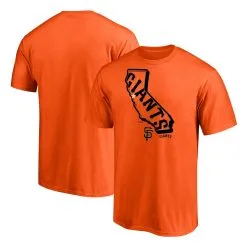 Men's San Francisco Giants Fanatics Branded Orange Hometown Paint The Black T-Shirt