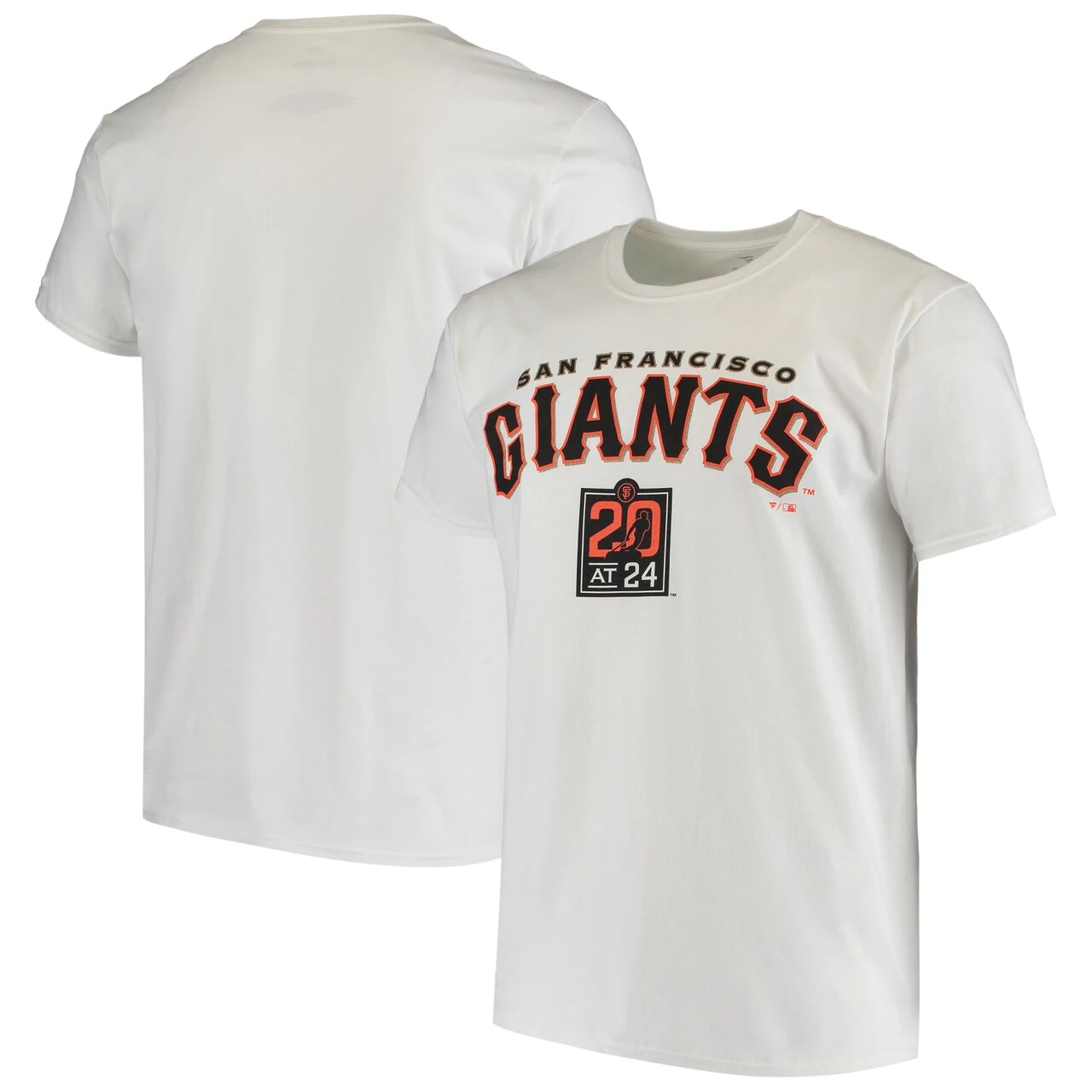 Men's San Francisco Giants Fanatics Branded White Classic 20 At 24 T-Shirt 3 Men's San Francisco Giants Fanatics Branded White Classic 20 At 24 T-Shirt