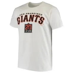Men's San Francisco Giants Fanatics Branded White Classic 20 At 24 T-Shirt 6 Men's San Francisco Giants Fanatics Branded White Classic 20 At 24 T-Shirt -San Francisco Giants mens fanatics branded white san francisco giants classic 20 at 24 t shirt pi3946000 altimages ff 3946242 082a53d833ddf34b4741alt2 full