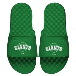 Men's San Francisco Giants ISlide Kelly Green St. Patrick's Day Slide Sandals