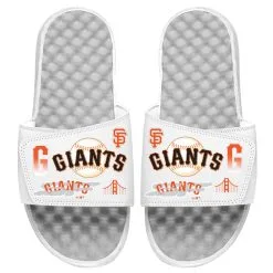 Men's San Francisco Giants ISlide White 2021 City Connect Slide Sandals