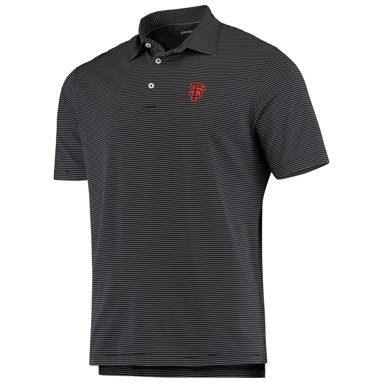 Men's San Francisco Giants Johnnie-O Black Albatross Polo 4 Men's San Francisco Giants Johnnie-O Black Albatross Polo - Image 2