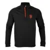Men's San Francisco Giants Levelwear Black Calibre Quarter-Zip Pullover Top