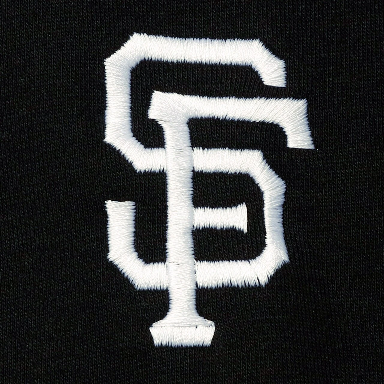 Men's San Francisco Giants Levelwear Black Recruit Short Sleeve Full-Zip Hoodie Jacket 6 Men's San Francisco Giants Levelwear Black Recruit Short Sleeve Full-Zip Hoodie Jacket - Image 4