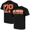 Men's San Francisco Giants Jeff Samardzija Majestic Black Block T-Shirt -San Francisco Giants mens majestic jeff samardzija black san francisco giants block t shirt pi3947000 altimages ff 3947233 503eef1a6bf5d81ba350alt1 full