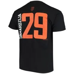 Men's San Francisco Giants Jeff Samardzija Majestic Black Block T-Shirt -San Francisco Giants mens majestic jeff samardzija black san francisco giants block t shirt pi3947000 altimages ff 3947233 503eef1a6bf5d81ba350alt3 full