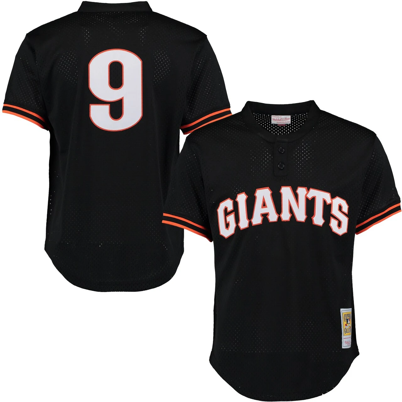 Men's San Francisco Giants Matt Williams Mitchell & Ness Black Cooperstown Mesh Batting Practice Jersey 3 Men's San Francisco Giants Matt Williams Mitchell & Ness Black Cooperstown Mesh Batting Practice Jersey