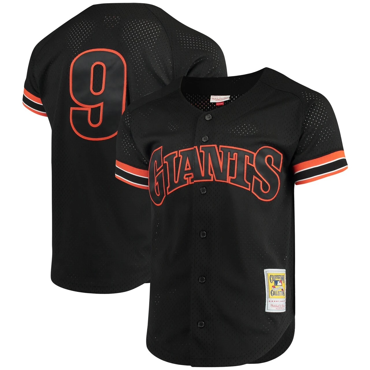 Men's San Francisco Giants Matt Williams Mitchell & Ness Black Fashion Cooperstown Collection Mesh Batting Practice Jersey 3 Men's San Francisco Giants Matt Williams Mitchell & Ness Black Fashion Cooperstown Collection Mesh Batting Practice Jersey