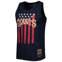 Men's San Francisco Giants Mitchell & Ness Navy Cooperstown Collection Stars And Stripes Tank Top -San Francisco Giants mens mitchell and ness navy san francisco giants cooperstown collection stars and stripes tank top pi4943000 altimages ff 4943389 1551dbfa675b11221c21alt2 full