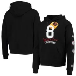 Men's San Francisco Giants New Era Black Count The Rings Pullover Hoodie