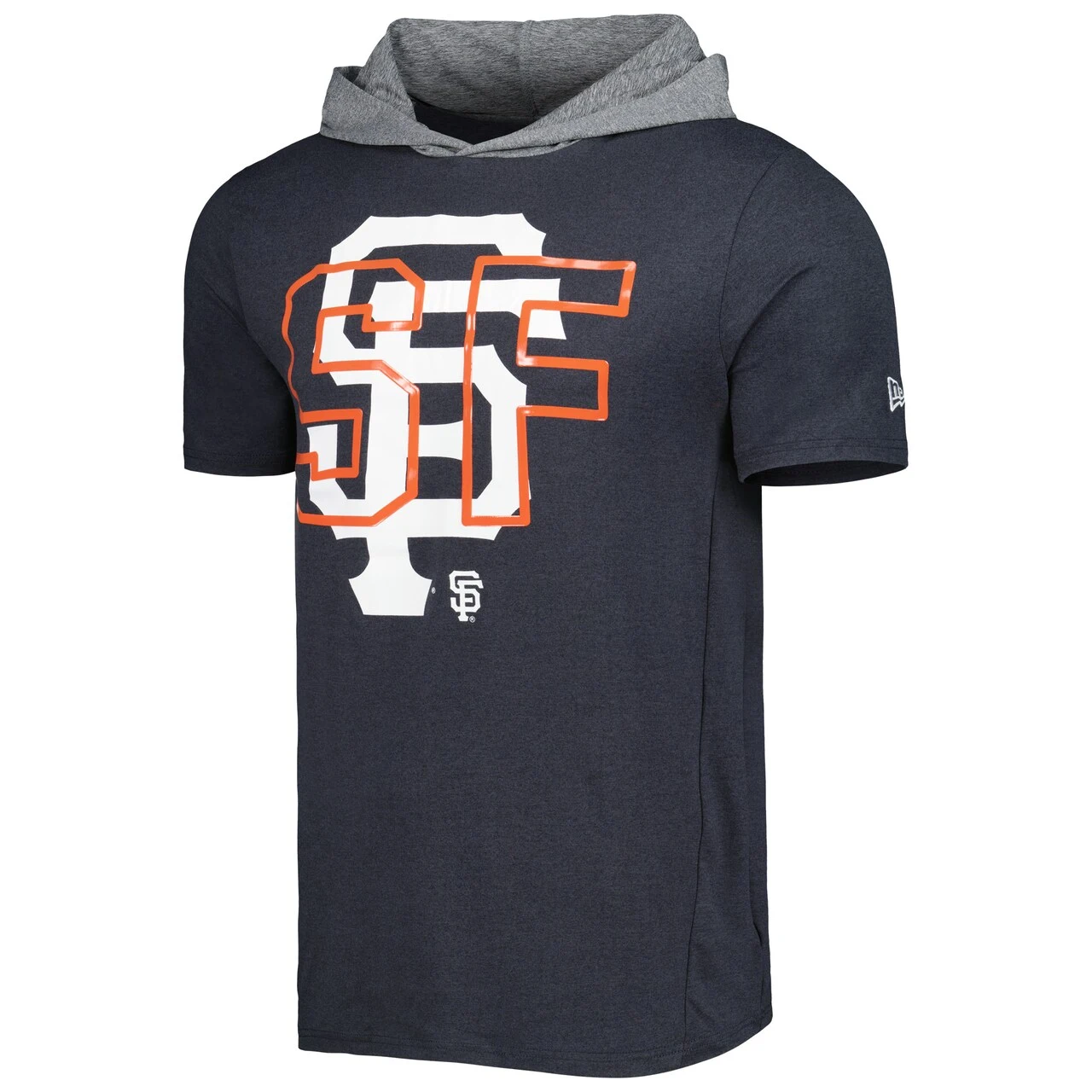 Men's San Francisco Giants New Era Black Team Hoodie T-Shirt 4 Men's San Francisco Giants New Era Black Team Hoodie T-Shirt - Image 2