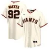 Men's San Francisco Giants Alyssa Nakken Nike Cream Home Replica Player Jersey
