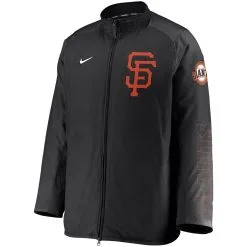 Men's San Francisco Giants Nike Black Authentic Collection Team Dugout Full-Zip Jacket -San Francisco Giants mens nike black san francisco giants authentic collection team dugout full zip jacket pi3591000 altimages ff 3591864 b7d576d845a608f1d2d2alt2 full