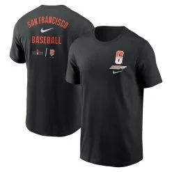 Men's San Francisco Giants Nike Black City Connect 2-Hit T-Shirt