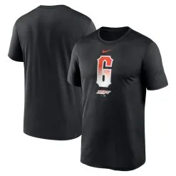 Men's San Francisco Giants Nike Black City Connect Logo T-Shirt