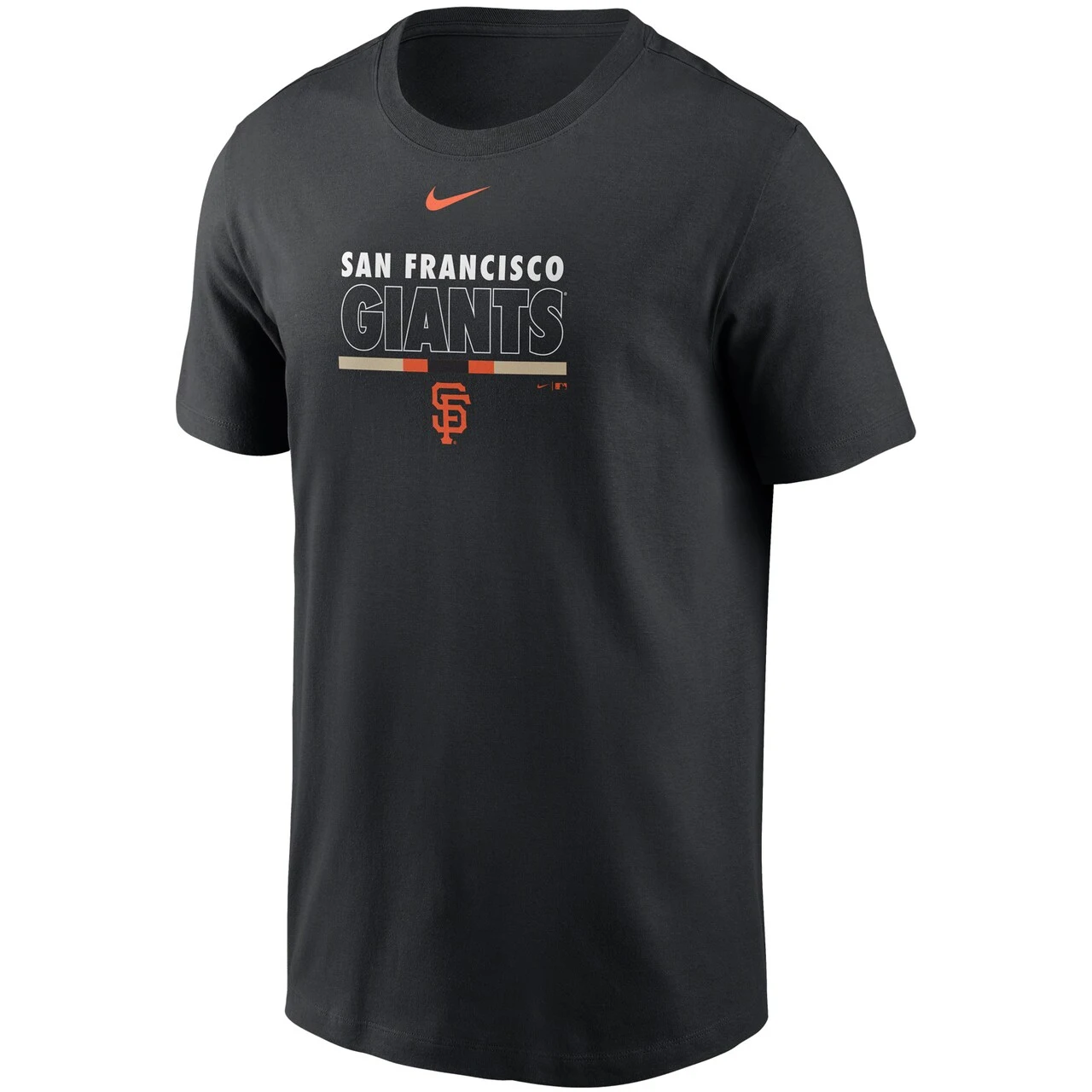 Men's San Francisco Giants Nike Black Color Bar T-Shirt 4 Men's San Francisco Giants Nike Black Color Bar T-Shirt - Image 2