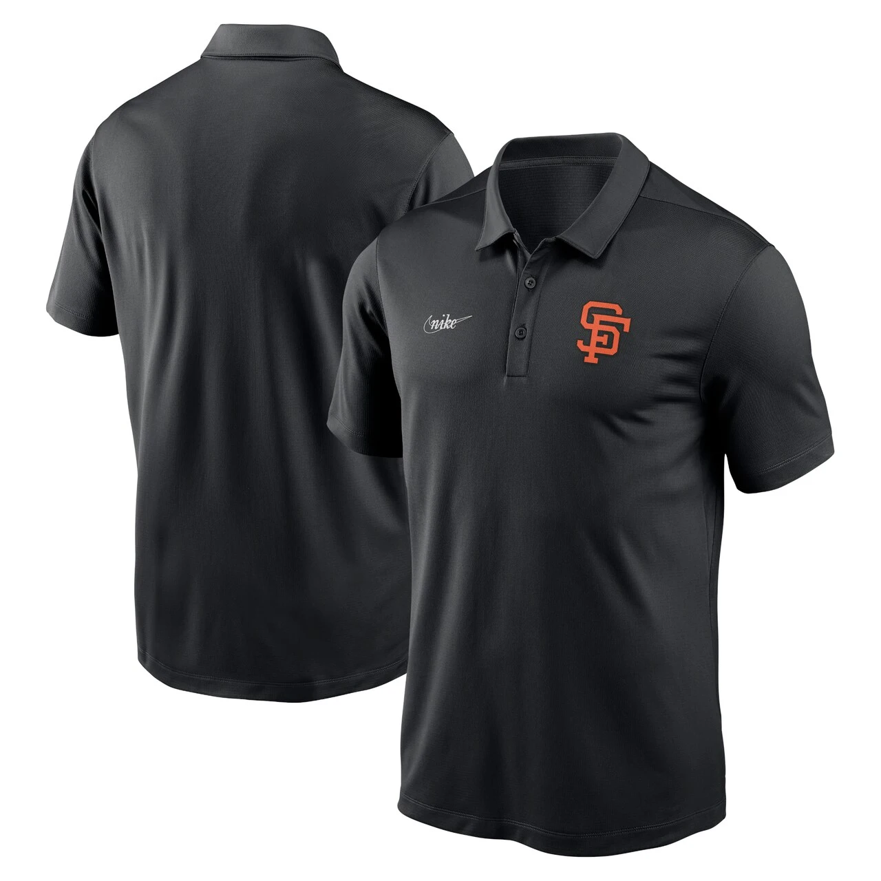 Men's San Francisco Giants Nike Black Cooperstown Collection Rewind Franchise Polo 3 Men's San Francisco Giants Nike Black Cooperstown Collection Rewind Franchise Polo