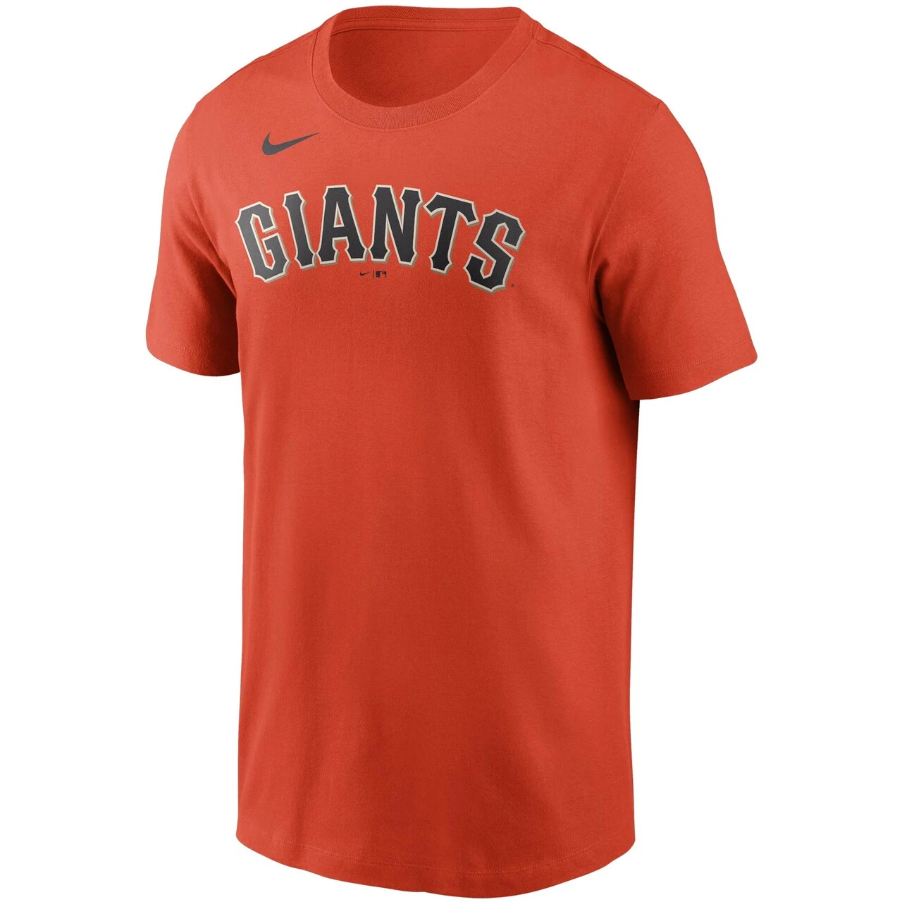 Men's San Francisco Giants Buster Posey Nike Orange Name & Number T-Shirt 4 Men's San Francisco Giants Buster Posey Nike Orange Name & Number T-Shirt - Image 2
