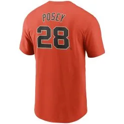 Men's San Francisco Giants Buster Posey Nike Orange Name & Number T-Shirt 7 Men's San Francisco Giants Buster Posey Nike Orange Name & Number T-Shirt -San Francisco Giants mens nike buster posey orange san francisco giants name and number t shirt pi3589000 altimages ff 3589217 67bbc00308d3ab0a6cd7alt3 full