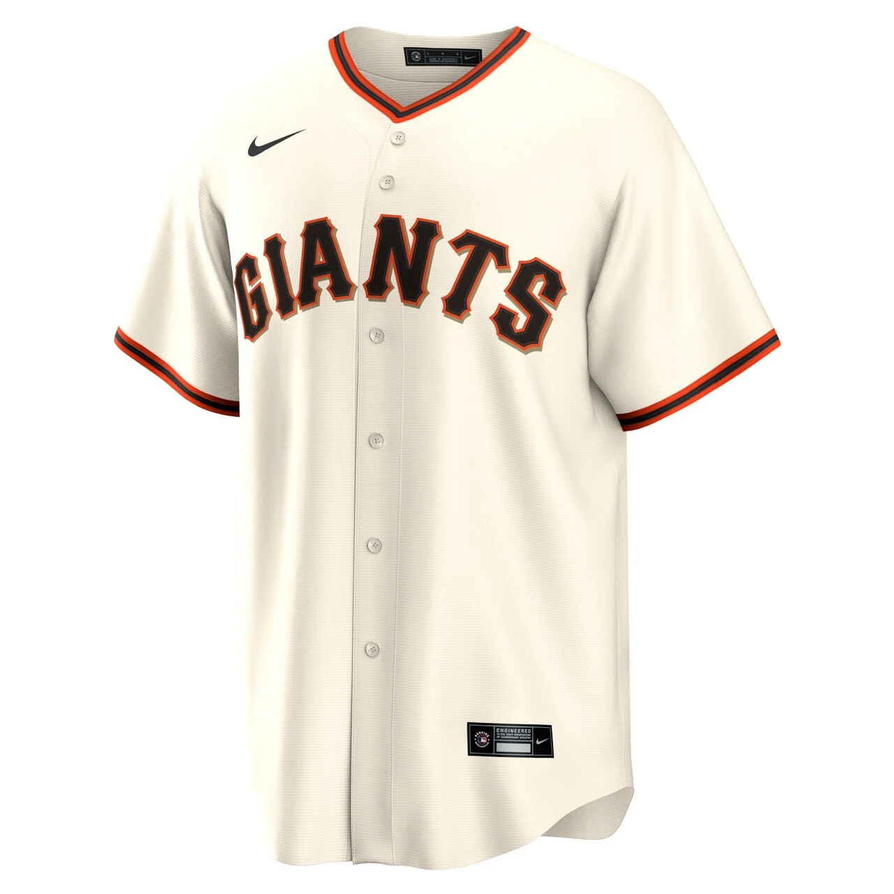 Men's San Francisco Giants Mike Yastrzemski Nike Cream Home Replica Player Jersey 4 Men's San Francisco Giants Mike Yastrzemski Nike Cream Home Replica Player Jersey - Image 2