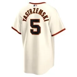 Men's San Francisco Giants Mike Yastrzemski Nike Cream Home Replica Player Jersey 7 Men's San Francisco Giants Mike Yastrzemski Nike Cream Home Replica Player Jersey -San Francisco Giants mens nike mike yastrzemski cream san francisco giants home replica player jersey pi4429000 altimages ff 4429954 3179687cf723f10df39dalt3 full