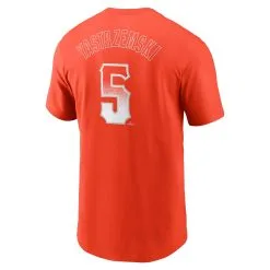 Men's San Francisco Giants Mike Yastrzemski Nike Orange City Connect Name & Number T-Shirt -San Francisco Giants mens nike mike yastrzemski orange san francisco giants city connect name and number t shirt pi4052000 altimages ff 4052349 471f000495e454b3dffdalt3 full