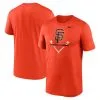 Men's San Francisco Giants Nike Orange Icon Legend T-Shirt