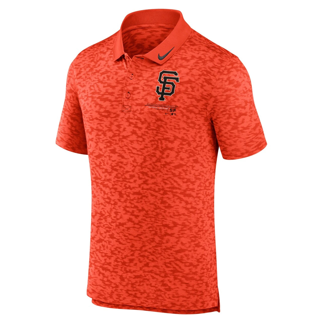 Men's San Francisco Giants Nike Orange Next Level Performance Polo 4 Men's San Francisco Giants Nike Orange Next Level Performance Polo - Image 2